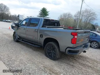 2019 Chevrolet Silverado 1500 RST with VIN 1GCUYEEDXKZ160016, listed as a IAAI auction lot 41763555 with NaN miles. Bid and sale history available at carsss.com. Image 3.