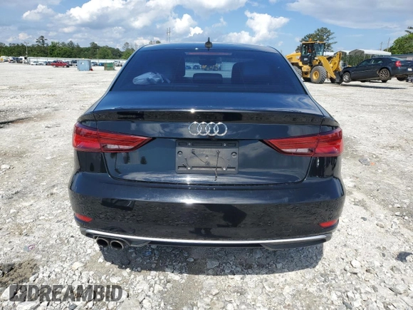 2018 Audi A3 Sedan Premium with VIN WAUAUGFF9J1039935, listed as a Copart auction lot 54741954 with 54,952 mi miles and Salvage Title. Bid and sale history available at carsss.com. Image 6.