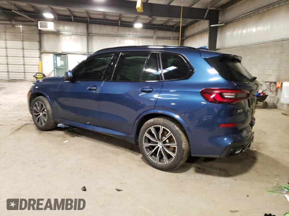 2021 BMW X5 xDrive40i with VIN 5UXCR6C08M9E96704, listed as a Copart auction lot 39458853 with 0 mi miles. Bid and sale history available at carsss.com. Image 2.