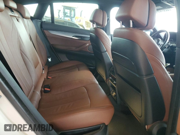 2016 BMW X6 sDrive35i with VIN 5UXKU0C56G0F93346, listed as a Copart auction lot 78287264 with 107,702 mi miles and Salvage Title. Bid and sale history available at carsss.com. Image 11.