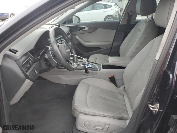 2018 Audi A4 Premium with VIN WAUKMAF41JA224822, listed as a Copart auction lot 48511095 with 58,364 mi miles and Salvage Title. Bid and sale history available at carsss.com. Image 7.