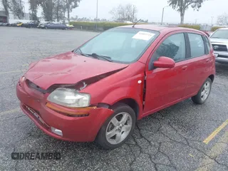 2006 Chevrolet Aveo LT with VIN KL1TG66676B549500, listed as a IAAI auction lot 41802744 with 58,777 mi miles and . Bid and sale history available at DreamBid. Image 18.