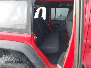 2022 Jeep Wrangler Unlimited Sport S with VIN 1C4HJXDG1NW144404, listed as a IAAI auction lot 41690330 with 48,542 mi miles and . Bid and sale history available at DreamBid. Image 8.