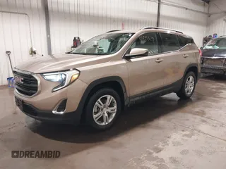 2018 GMC Terrain SLE z VIN 3GKALTEV8JL386984, wystawiony jako IAAI lot #41815320 z przebiegiem 67 230 mil mil oraz . Historia ofert i sprzedaży dostępna na DreamBid. Obrazek 2.
