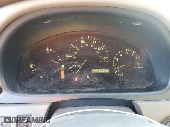 2000 Lexus RX 300 with VIN JT6HF10U4Y0138816, listed as a Copart auction lot 46638325 with 228,906 mi miles and Salvage Title. Bid and sale history available at carsss.com. Image 9.