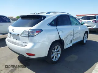 2010 Lexus RX 350 with VIN 2T2ZK1BA7AC036168, listed as a IAAI auction lot 42067547 with 93,930 mi miles. Bid and sale history available at carsss.com. Image 4.