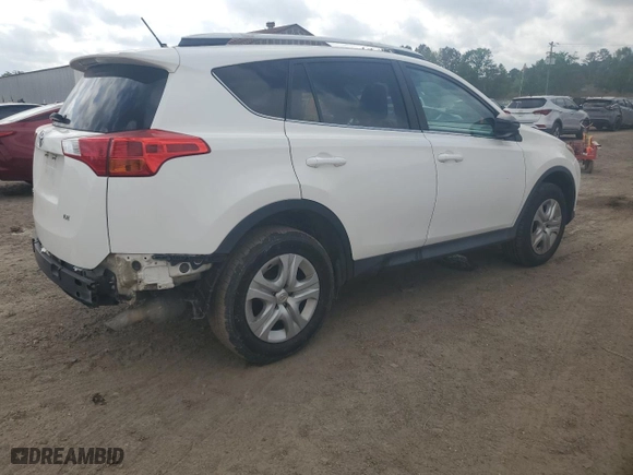 2013 Toyota RAV4 LE with VIN 2T3ZFREV9DW068572, listed as a Copart auction lot 51236705 with 188,046 mi miles and Salvage Title. Bid and sale history available at carsss.com. Image 3.