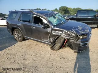 2023 Toyota 4Runner Limited with VIN JTEKU5JR2P6167874, listed as a Copart auction lot 69100924 with 5,215 mi miles and Salvage Title. Bid and sale history available at carsss.com. Image 4.