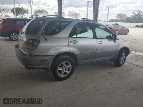 2002 Lexus RX 300 z VIN JTJGF10U420146391, wystawiony jako Copart lot #75455834 z przebiegiem 197 576 mil mil oraz Czysty tytuł • Clean title. Historia ofert i sprzedaży dostępna na DreamBid. Obrazek 3.