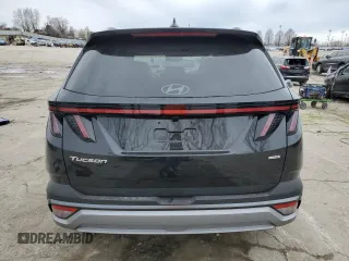 2025 Hyundai Tucson Limited with VIN 5NMJECDE7SH481154, listed as a Copart auction lot 46400995 with 1,270 mi miles and Salvage Title. Bid and sale history available at carsss.com. Image 6.