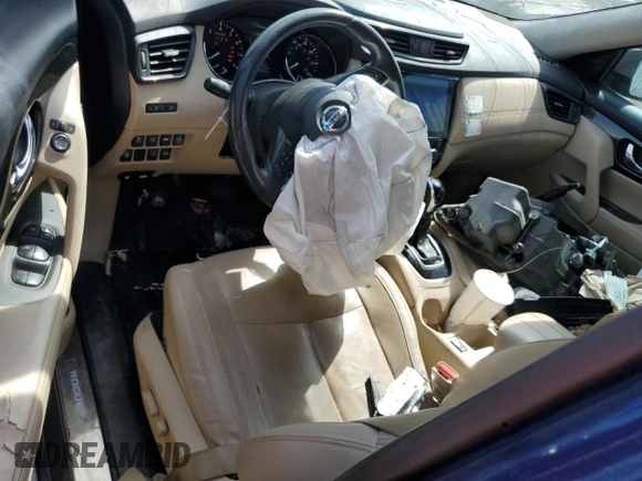 2017 Nissan Rogue SL z VIN 5N1AT2MT7HC757883, wystawiony jako Copart lot #53951325 z przebiegiem 103 174 mil mil oraz Szkoda całkowita • Salvage title. Historia ofert i sprzedaży dostępna na DreamBid. Obrazek 8.
