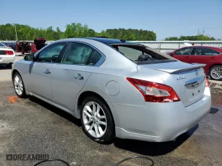 2010 Nissan Maxima 3.5 SV with VIN 1N4AA5AP2AC850521, listed as a Copart auction lot 52596325 with 98,555 mi miles and Salvage Title. Bid and sale history available at carsss.com. Image 2.