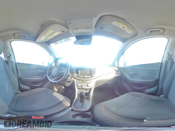 2020 Chevrolet Trax LS with VIN KL7CJKSB6LB035507, listed as a Copart auction lot 80215714 with 92,310 mi miles and Salvage Title. Bid and sale history available at carsss.com. Image 15.