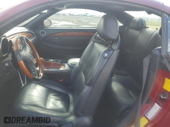 2006 Lexus SC 430 z VIN JTHFN48Y469000311, wystawiony jako Copart lot #45413615 z przebiegiem 155 357 mil mil oraz Szkoda całkowita • Salvage title. Historia ofert i sprzedaży dostępna na DreamBid. Obrazek 7.
