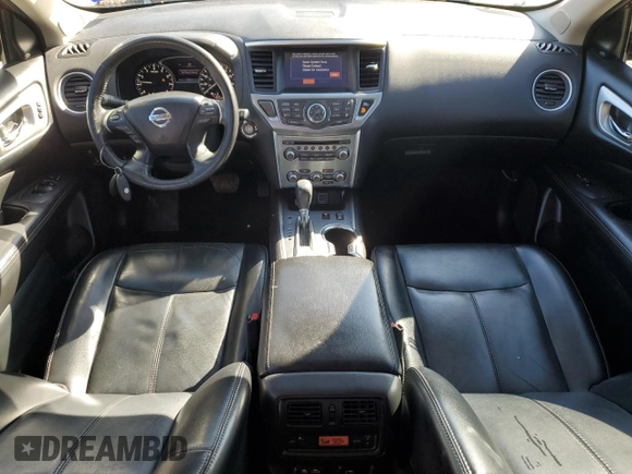 2019 Nissan Pathfinder S with VIN 5N1DR2MNXKC591847, listed as a Copart auction lot 45509835 with 94,109 mi miles and Salvage title. Bid and sale history available at DreamBid. Image 8.