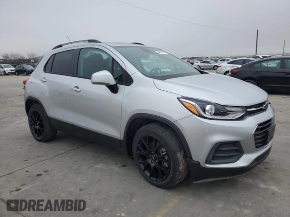 2022 Chevrolet Trax LT with VIN KL7CJLSM7NB503125, listed as a Copart auction lot 44001865 with 12,464 mi miles and Salvage Title. Bid and sale history available at carsss.com. Image 4.