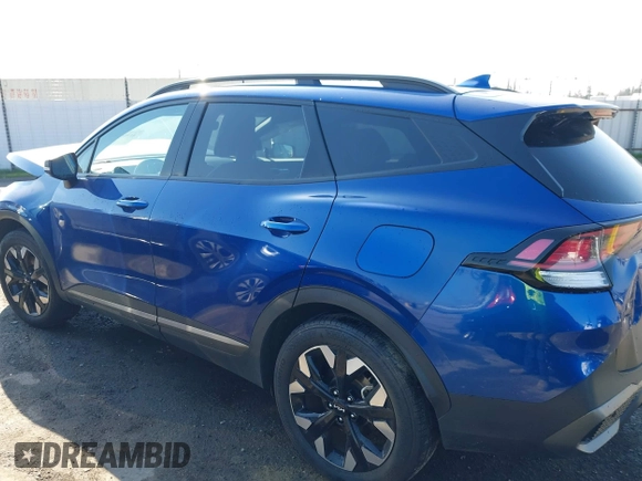 2023 Kia Sportage X-Line with VIN 5XYK6CAFXPG015749, listed as a IAAI auction lot 41455020 with 36,854 mi miles. Bid and sale history available at carsss.com. Image 14.