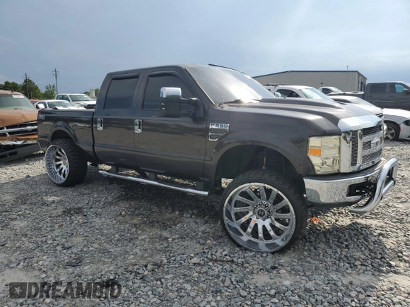 2008 Ford F-250 XL with VIN 1FTSW20R68EB52462, listed as a Copart auction lot 61984685 with Not provided miles and Salvage title. Bid and sale history available at DreamBid. Image 4.