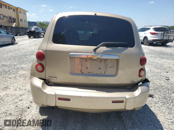2006 Chevrolet HHR LS with VIN 3GNDA13D06S572228, listed as a Copart auction lot 53294615 with 243,823 mi miles and Salvage Title. Bid and sale history available at carsss.com. Image 6.