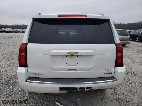 2018 Chevrolet Tahoe Premier with VIN 1GNSCCKC2JR173502, listed as a Copart auction lot 86251384 with 74,536 mi miles and Salvage Title. Bid and sale history available at carsss.com. Image 6.