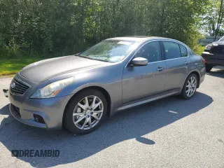 2013 Infiniti G37 Journey with VIN JN1CV6AP0DM717268, listed as a Copart auction lot 58037345 with 112,809 mi miles and Salvage title. Bid and sale history available at DreamBid. Image 1.