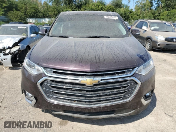 2019 Chevrolet Traverse LT Cloth with VIN 1GNERGKW9KJ218237, listed as a Copart auction lot 69588844 with 57,307 mi miles and Salvage Title. Bid and sale history available at carsss.com. Image 5.