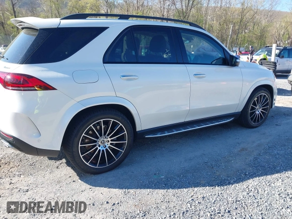 2020 Mercedes-Benz GLE 450 z VIN 4JGFB5KB9LA292127, wystawiony jako IAAI lot #42056261 z przebiegiem 59 165 mil mil oraz . Historia ofert i sprzedaży dostępna na DreamBid. Obrazek 4.