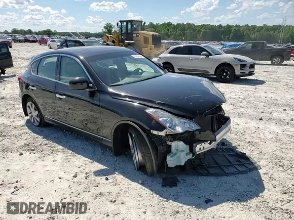 2008 Infiniti EX Journey with VIN JNKAJ09E38M303700, listed as a Copart auction lot 57881605 with 62,888 mi miles and Salvage title. Bid and sale history available at DreamBid. Image 15.