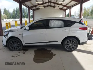 2025 Acura RDX w/A-Spec Pkg with VIN 5J8TC2H63SL010906, listed as a IAAI auction lot 41998918 with 3,061 mi miles. Bid and sale history available at carsss.com. Image 14.