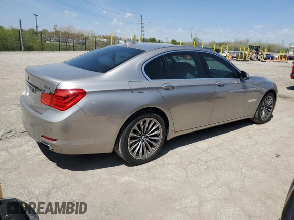 2011 BMW 7 Series 740i with VIN WBAKA4C56BC613162, listed as a Copart auction lot 54683605 with 153,314 mi miles and Clean Title. Bid and sale history available at carsss.com. Image 3.