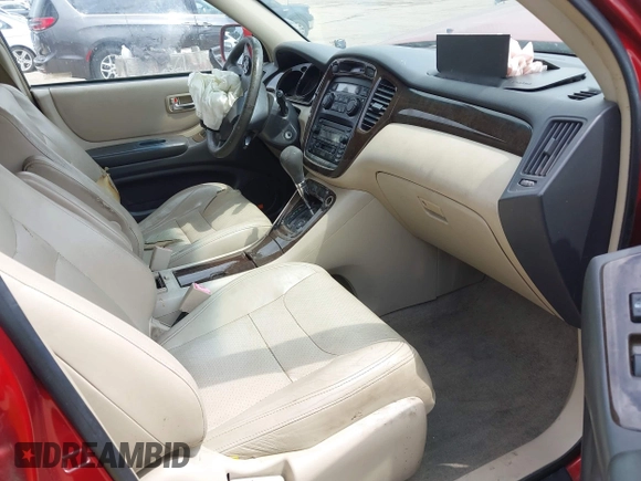 2003 Toyota Highlander z VIN JTEGF21A430108752, wystawiony jako IAAI lot #42068625 z przebiegiem 195 213 mil mil oraz . Historia ofert i sprzedaży dostępna na DreamBid. Obrazek 5.