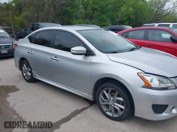 2015 Nissan Sentra SV with VIN 3N1AB7AP8FY293778, listed as a IAAI auction lot 41917141 with 154,388 mi miles and . Bid and sale history available at DreamBid. Image 6.