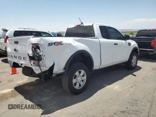 2023 Ford Ranger XL with VIN 1FTER1EH9PLE30165, listed as a Copart auction lot 62882195 with 16,443 mi miles and Salvage title. Bid and sale history available at DreamBid. Image 3.