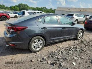 2020 Hyundai Elantra SEL with VIN 5NPD84LF2LH624228, listed as a Copart auction lot 62429545 with 72,141 mi miles and Clean title. Bid and sale history available at DreamBid. Image 3.