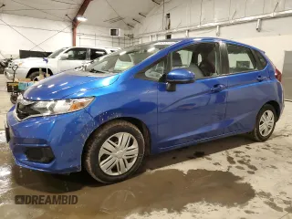 2019 Honda Fit LX with VIN 3HGGK5H49KM738328, listed as a Copart auction lot 46488815 with 52,825 mi miles and Non Repairable. Bid and sale history available at carsss.com. Image 1.