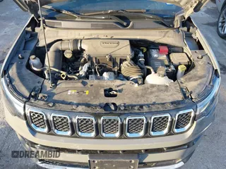 2023 Jeep Compass Limited with VIN 3C4NJDCN6PT567277, listed as a IAAI auction lot 41412097 with 35,502 mi miles and . Bid and sale history available at carsss.com. Image 10.