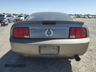2008 Ford Mustang Deluxe with VIN 1ZVHT80N485150290, listed as a Copart auction lot 57911985 with 217,296 mi miles and Salvage title. Bid and sale history available at DreamBid. Image 6.