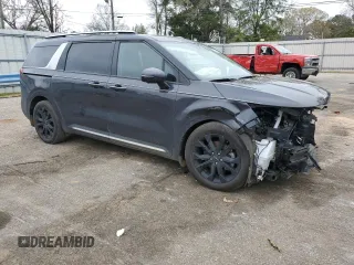 2023 Kia Carnival SX Prestige with VIN KNDNE5H32P6221299, listed as a Copart auction lot 45847354 with 20,669 mi miles and Salvage Title. Bid and sale history available at carsss.com. Image 4.