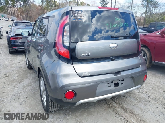 2018 Kia Soul + with VIN KNDJP3A58J7568064, listed as a IAAI auction lot 41628469 with 98,947 mi miles. Bid and sale history available at carsss.com. Image 3.