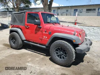 2007 Jeep Wrangler X with VIN 1J4FA241X7L111017, listed as a Copart auction lot 58871815 with 118,566 mi miles and Salvage title. Bid and sale history available at DreamBid. Image 4.