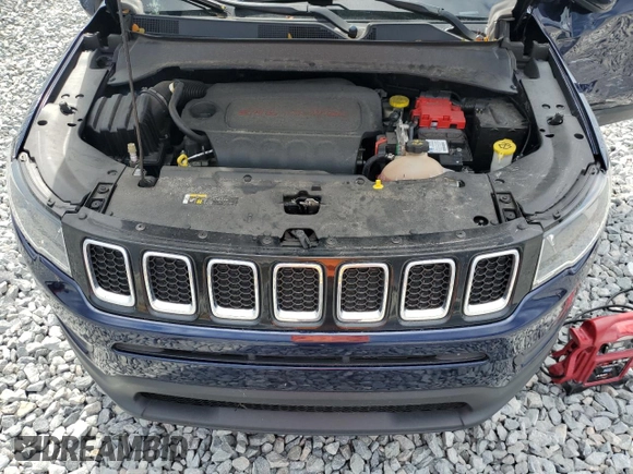 2020 Jeep Compass Latitude with VIN 3C4NJCBB2LT159063, listed as a Copart auction lot 52354065 with 65,547 mi miles and Non Repairable. Bid and sale history available at carsss.com. Image 14.
