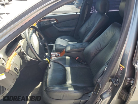 2005 Mercedes-Benz S 430 z VIN WDBNG70J15A451750, wystawiony jako Copart lot #58268095 z przebiegiem 129 776 mil mil oraz Szkoda całkowita • Salvage title. Historia ofert i sprzedaży dostępna na DreamBid. Obrazek 7.