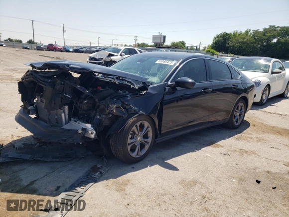 2024 Honda Accord EX with VIN 1HGCY1F32RA037105, listed as a Copart auction lot 59366475 with Not provided miles and Salvage title. Bid and sale history available at DreamBid. Image 1.