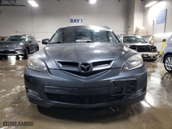 2009 Mazda Mazda3 s Touring with VIN JM1BK343591218953, listed as a Copart auction lot 45794715 with 136,251 mi miles and Salvage Title. Bid and sale history available at carsss.com. Image 5.