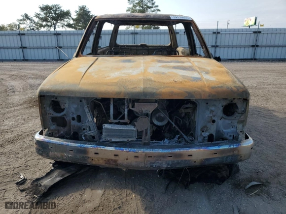 1997 Chevrolet Tahoe with VIN 3GNEK18R9VG130314, listed as a Copart auction lot 75710694 with 0 mi miles and Salvage Title. Bid and sale history available at carsss.com. Image 5.