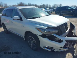 2019 Infiniti QX60 Luxe z VIN 5N1DL0MM1KC514667, wystawiony jako IAAI lot #42069954 z przebiegiem 85 975 mil mil oraz . Historia ofert i sprzedaży dostępna na DreamBid. Obrazek 1.
