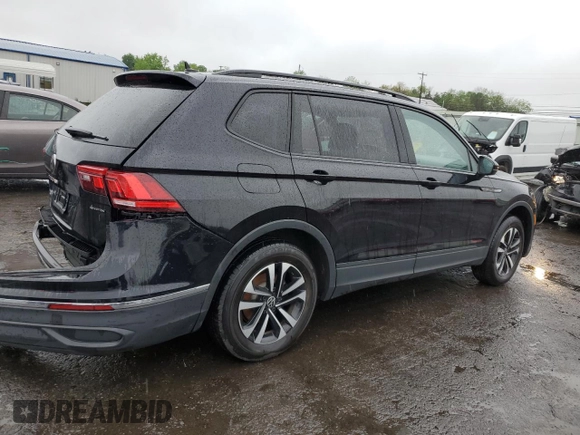 2023 Volkswagen Tiguan S with VIN 3VVFB7AX1PM119581, listed as a Copart auction lot 56563355 with 17,675 mi miles and Salvage title. Bid and sale history available at DreamBid. Image 3.