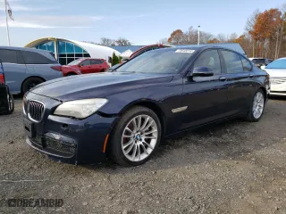 2013 BMW 7 Series 750i xDrive with VIN WBAYB6C50DC998207, listed as a Copart auction lot 78645014 with 132,084 mi miles and Clean Title. Bid and sale history available at carsss.com. Image 1.