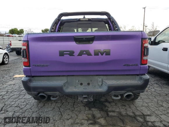 2021 Ram 1500 TRX with VIN 1C6SRFU90MN902187, listed as a Copart auction lot 51333495 with 41,927 mi miles and Salvage Title. Bid and sale history available at carsss.com. Image 6.