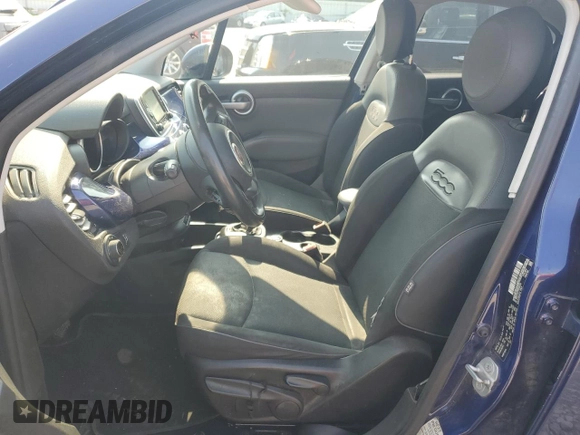 2016 FIAT 500X Easy with VIN ZFBCFYBT7GP386129, listed as a Copart auction lot 60502325 with 136,438 mi miles and Salvage title. Bid and sale history available at DreamBid. Image 7.